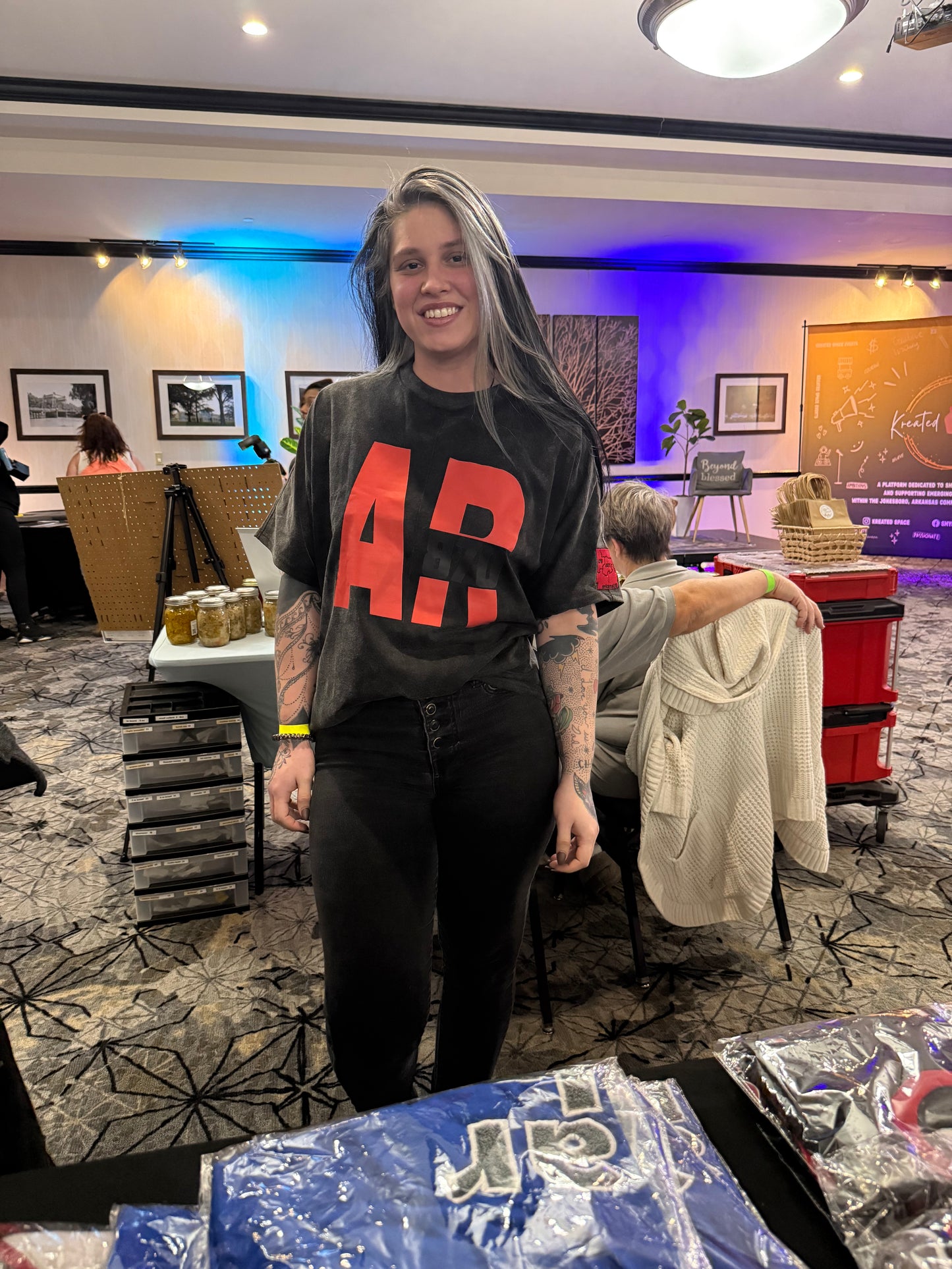 AR 870 -BOXY CROPPED FIT with all Area Codes State Patch