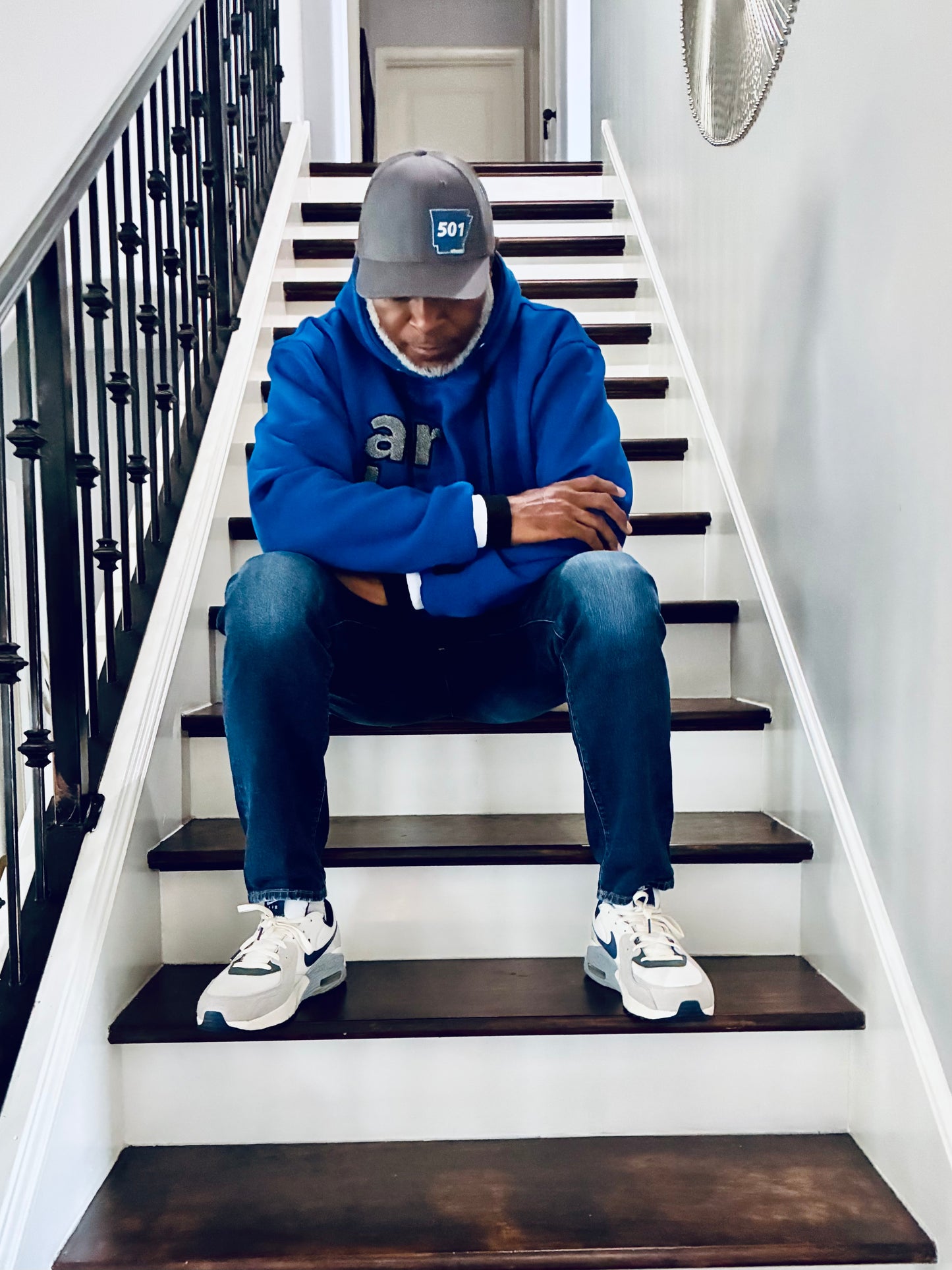 501 arkansUS - State Patch-Mesh Baseball Cap