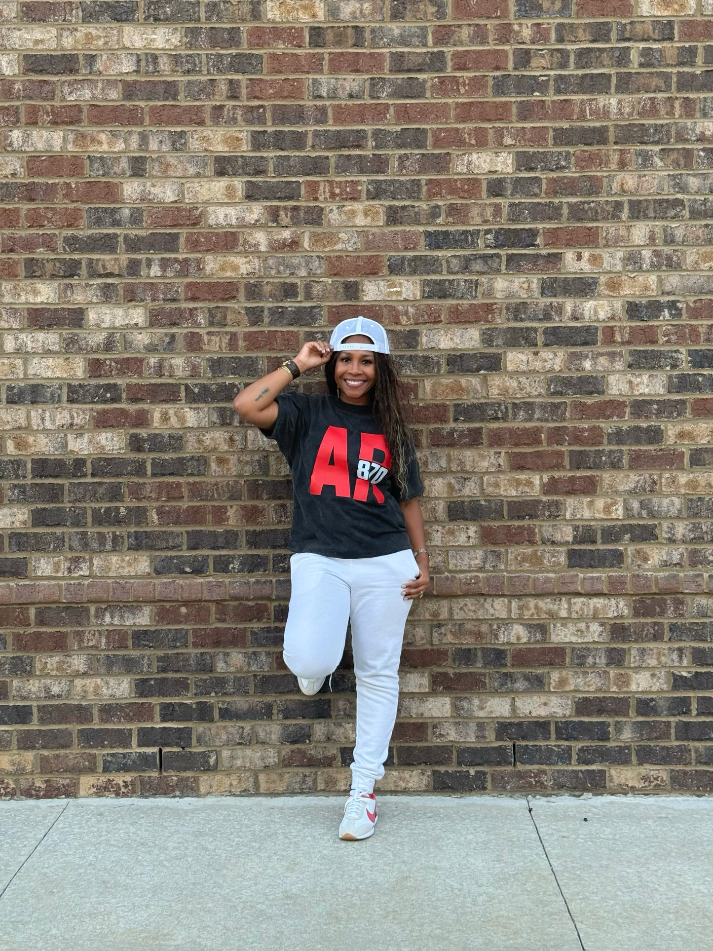 AR 870 -BOXY Oversized FIT with all Area Codes State Patch