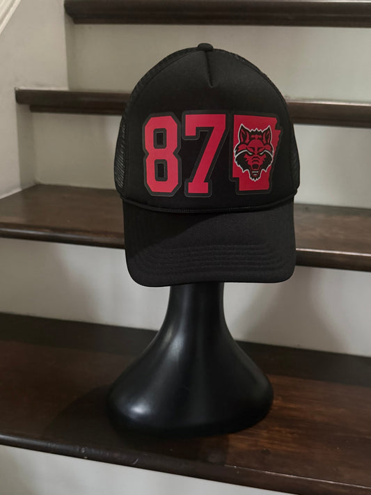 870 Red Wolf -FoamTrucker Hat
