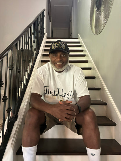 870- A PHI A -Black FoamTrucker Hat