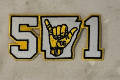 501 - Alpha Phi Alpha State Patch - Iron/ Heat Press or Sew On