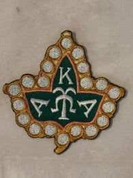 20 Pearls Ivy Patch - Iron/ Heat Press or Sew On