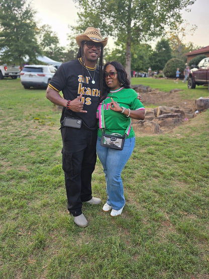 501-Black & Gold ArkansUS Boxy T-Shirt